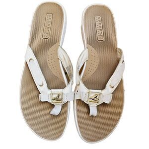 Sperry Leather FlipFlop Great Shape